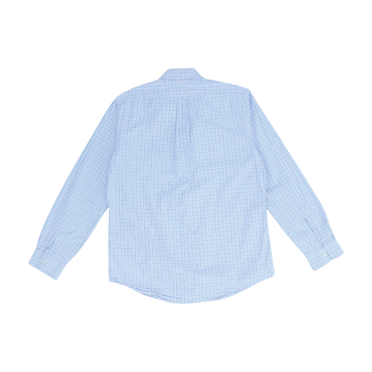 Pink Plaid Long Sleeve Button Down