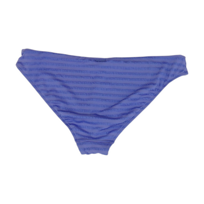 Purple Striped Swim Bottom