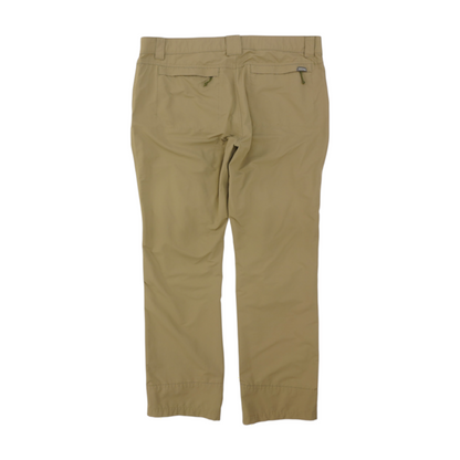 Beige Regular Pants