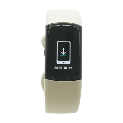 20mm Charge 6 Black Activity Tracker Gray Band S/M