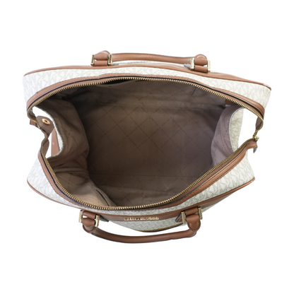Beige Duffel Bag