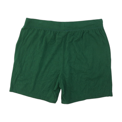 Green Active Shorts