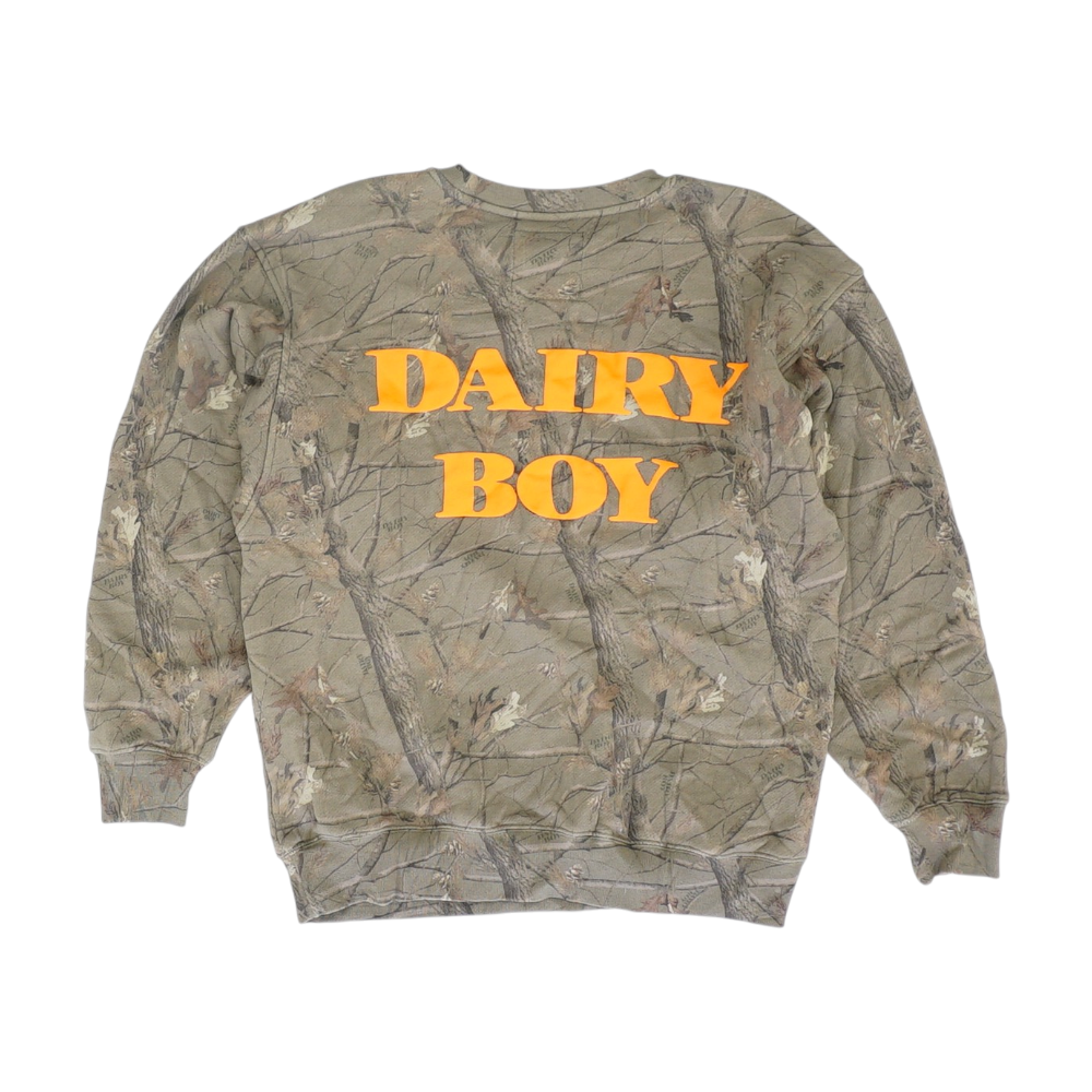 Olive Camo Sweatshirt Pullover