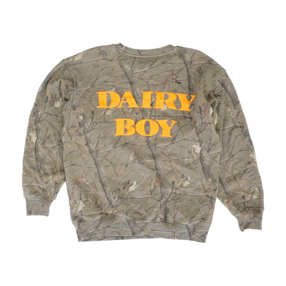 Olive Camo Sweatshirt Pullover