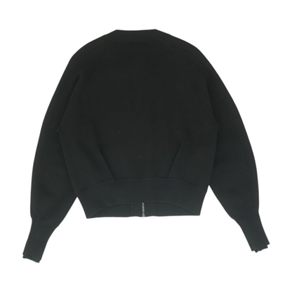 Black Solid Active Jacket