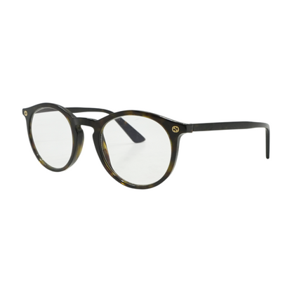 Black GG1021O Round Prescription Eyewear