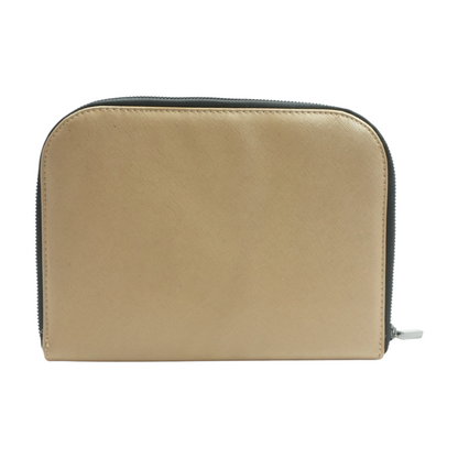 Zip Around Flat Style Jewelry Portfolio Case