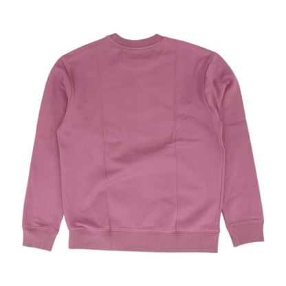 Pink Solid Sweatshirt Pullover