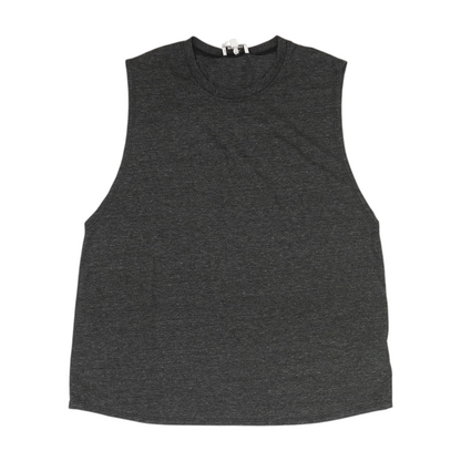 Gray Solid Active T-Shirt