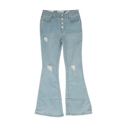 Blue Solid Jeans