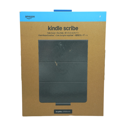 Graphite Folio Cover For Kindle Scribe