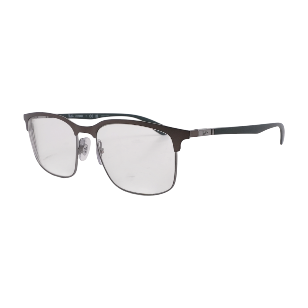 Gunmetal RB 6518 Browline Prescription Eyewear