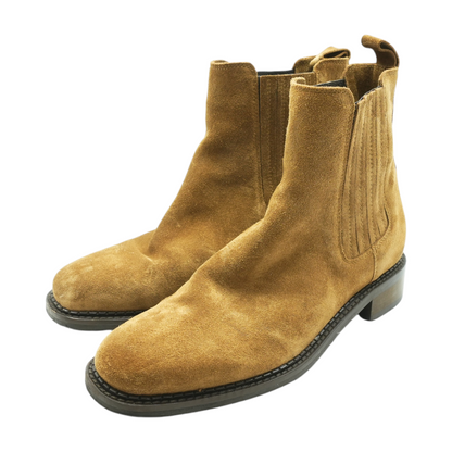 Tan Suede Ankle Boots