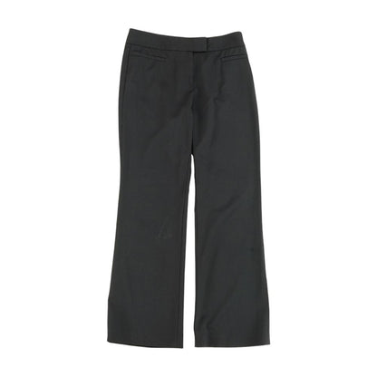 Black Solid Dress Pants