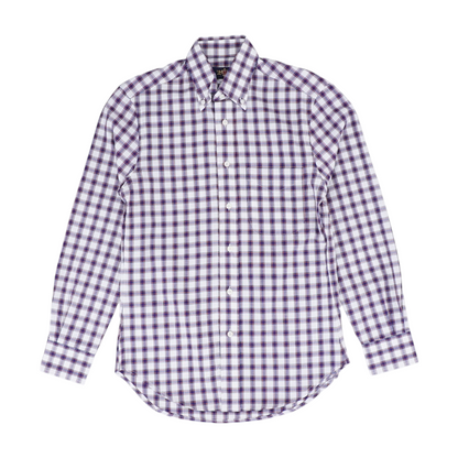 Red Check Long Sleeve Button Down