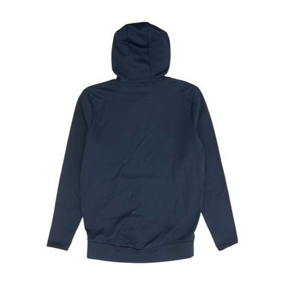 Navy Solid Hoodie Pullover