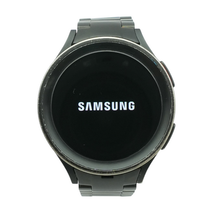 45mm Galaxy 5 Watch5 Pro Black Smartwatch Black Band M/L