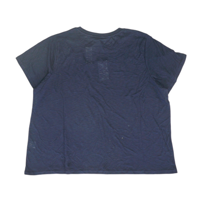 Navy Plus Size Blouse
