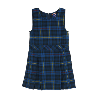 Blue Plaid Dress