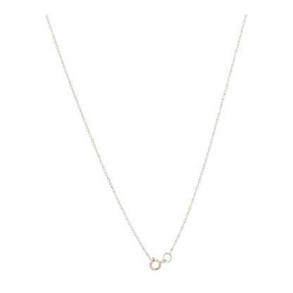 1/2 ctw 10K Yellow Gold Emerald Pendant Necklace