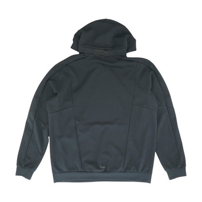 Black Solid Hoodie Pullover