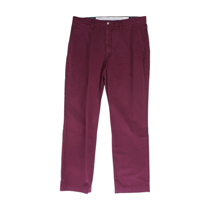 Red Classic Pants