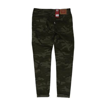 Green Mid Rise Skinny Leg Jeans