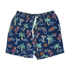 Navy Graphic Swim Bottom