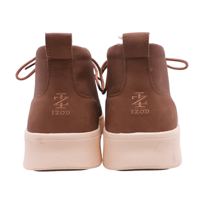 Brown Lace-Up Dress Shoes