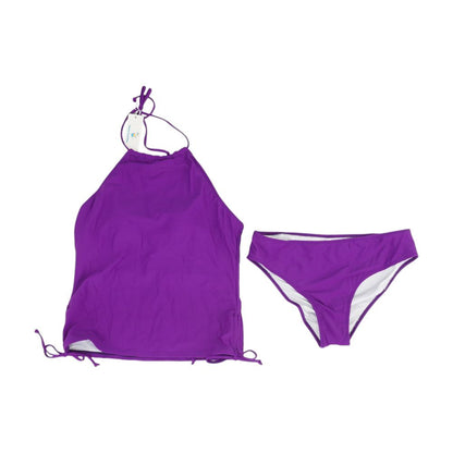 Purple Solid Two-Piece