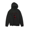 Black Solid Hoodie Pullover
