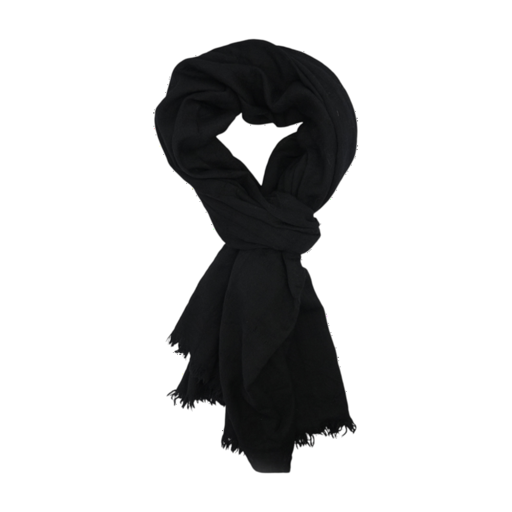Black Wool Scarf