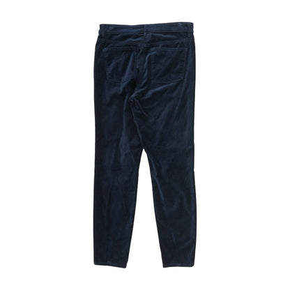 Navy Solid Five Pocket Pants