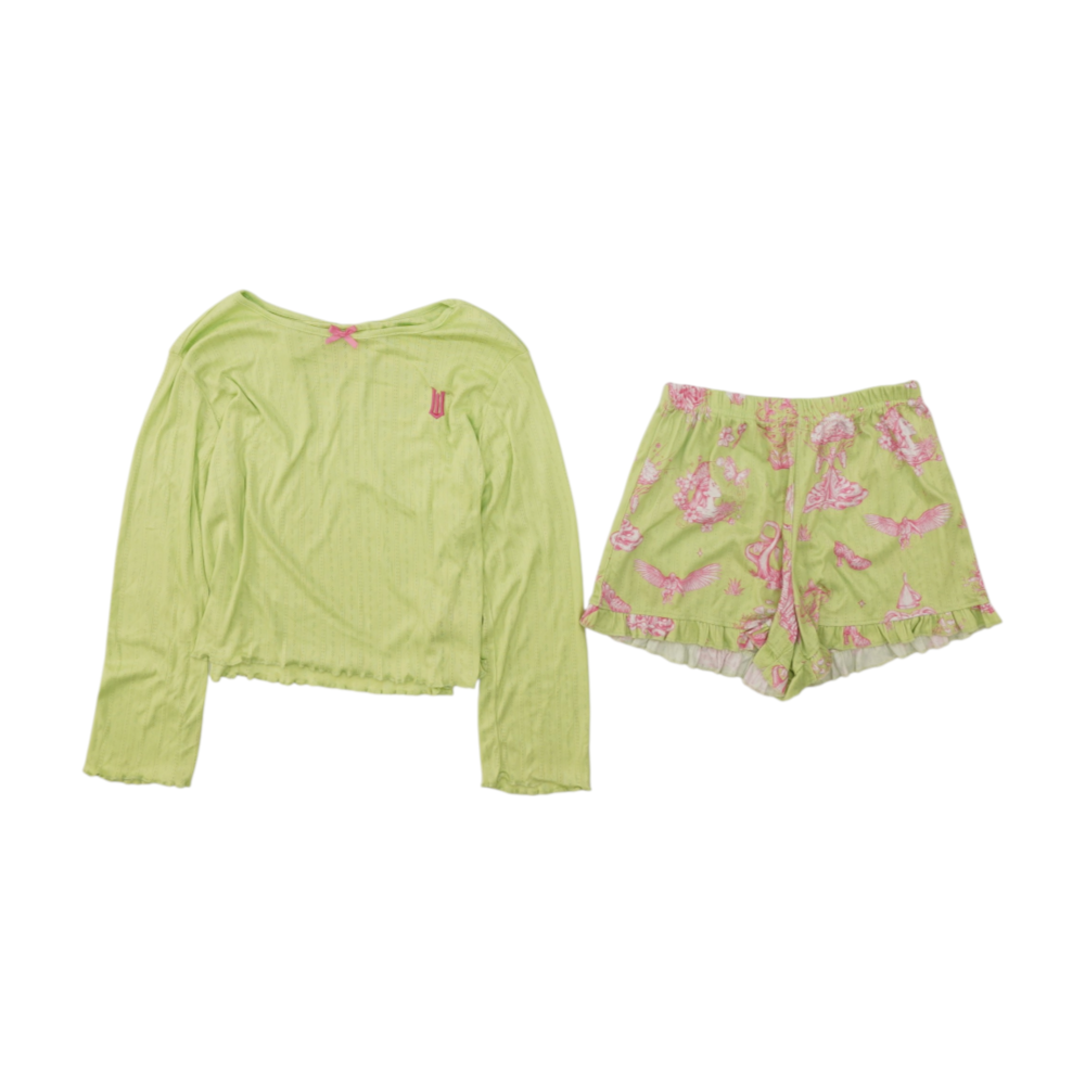 Green Pajama Set