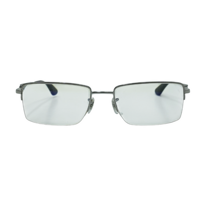 Silver Rectangle Prescription Eyewear