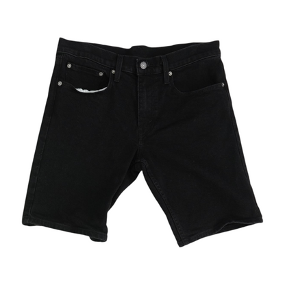 Black Denim Shorts