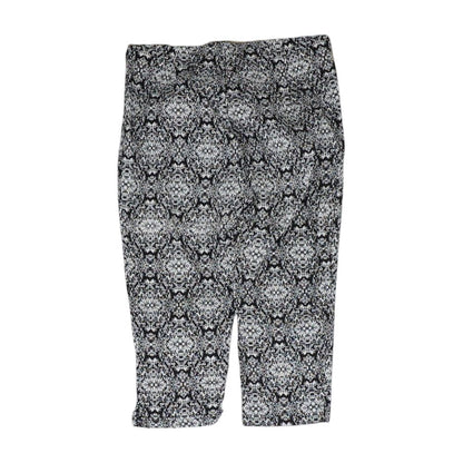 Black Misc Capri Pants