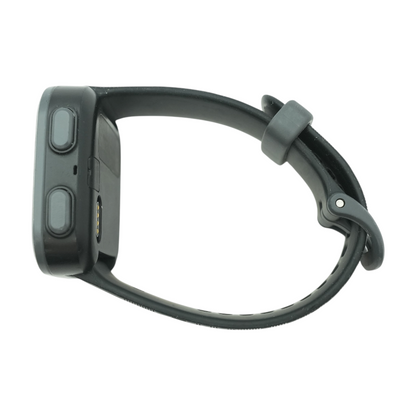 33mm Bounce Gray Smartwatch Black Band Small