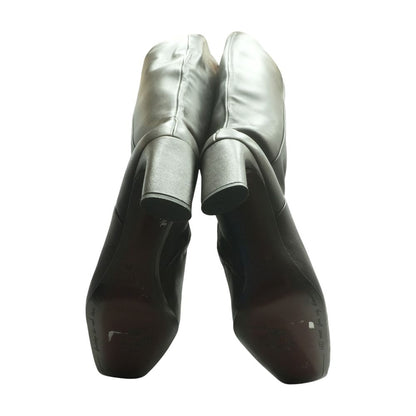 Burgundy Knee High Boots