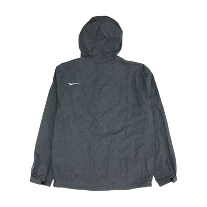 Charcoal Solid Rain Jacket