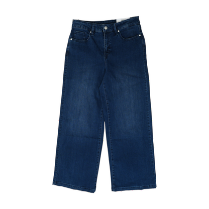 Blue Wide Leg Jeans