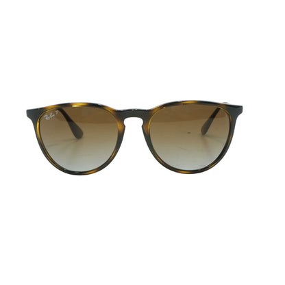 Tortoise Erika Round Sunglasses