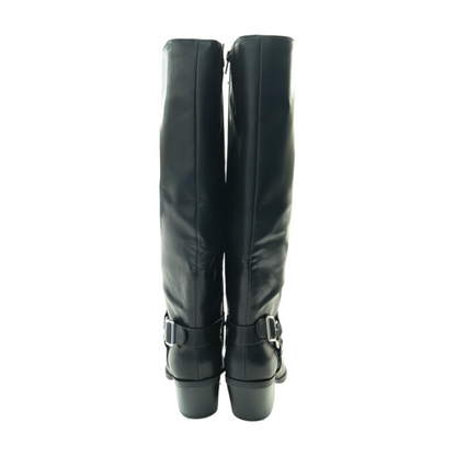 Black Knee-High Boots