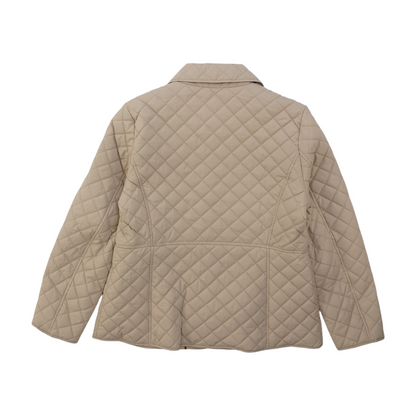 Beige Solid Jacket