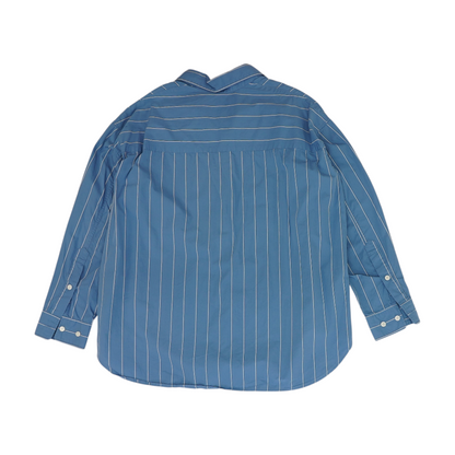 Blue Striped Button Down