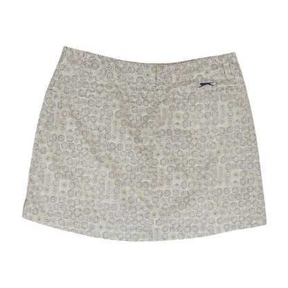 Multi Graphic Mini Skirt