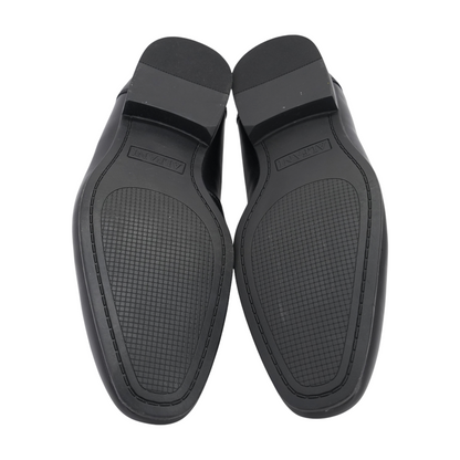 Black Slip-On Dress Shoes