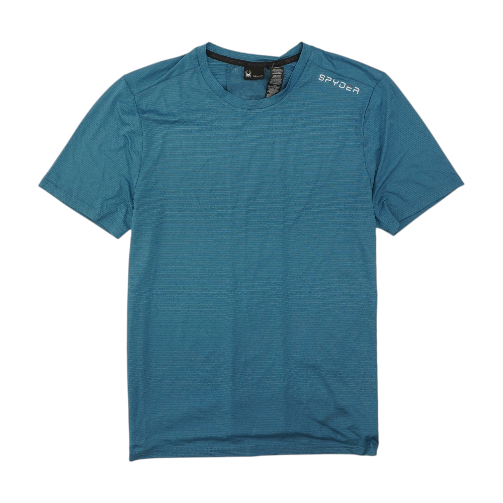 Blue Striped Active T-Shirt