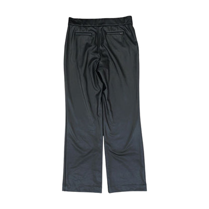 Black Solid Pants