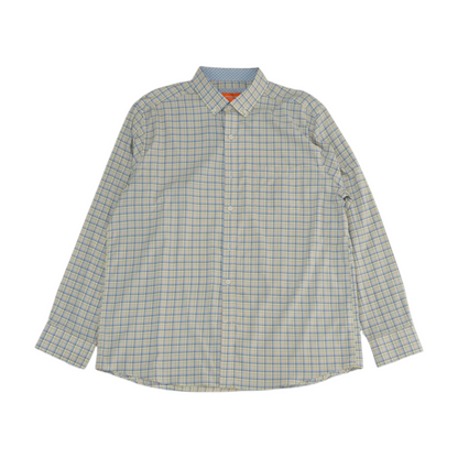 Multi Check Long Sleeve Button Down